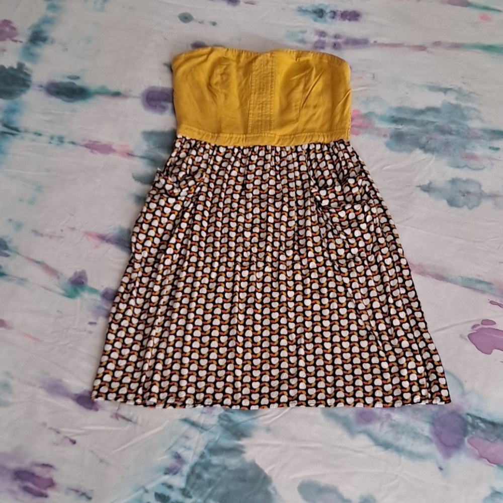 Strapless Mini Dress